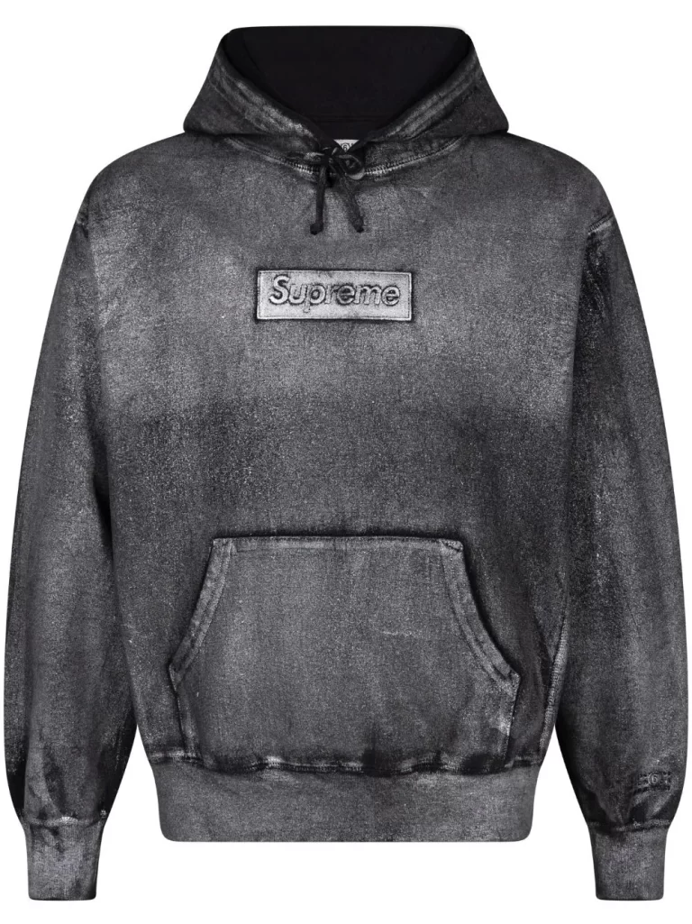 Supreme x MM6 Maison Margiela foil box logo hoodie缩略图